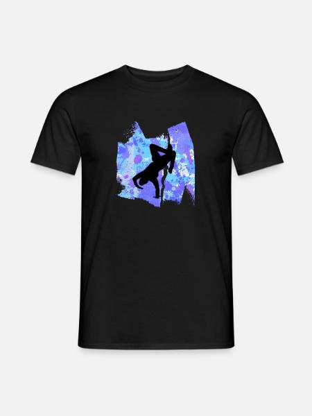 Breakdancer Breakdance Tanzen T Shirt - Männer T-Shirt - Schwarz