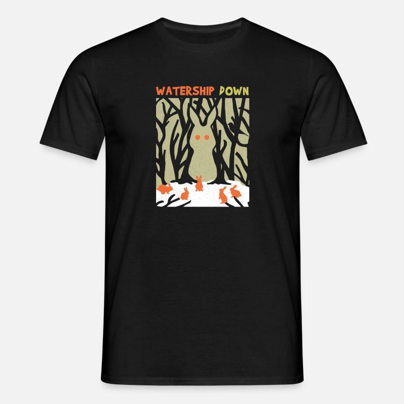 Watership Down - Men's T-Shirt - black