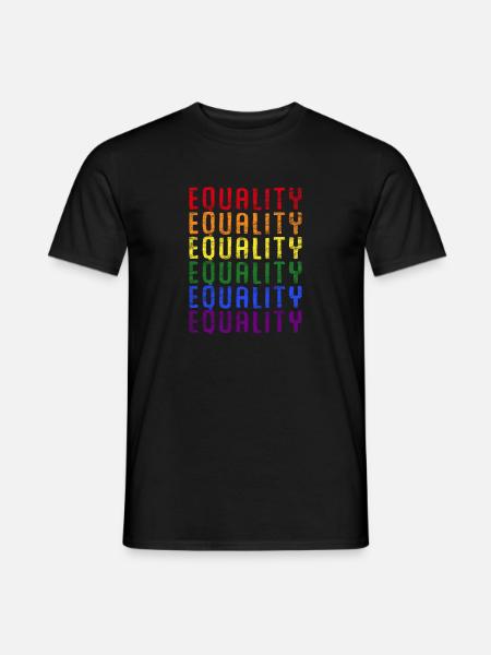 LGBT - T-shirt homme - noir