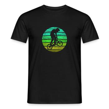 BMX - Men's T-Shirt - black - Front - AI Model Male 178 light (178cm)