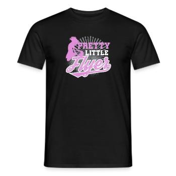 Cheerleader Pretty Little Flyer Gift Tee for - Men's T-Shirt - black - Front - AI Model Male 178 light (178cm)