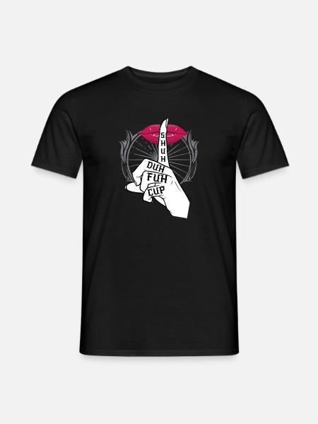 Grappige Gift print | Shuh de Fuh beker | Grap cadeau - Mænd T-shirt - sort