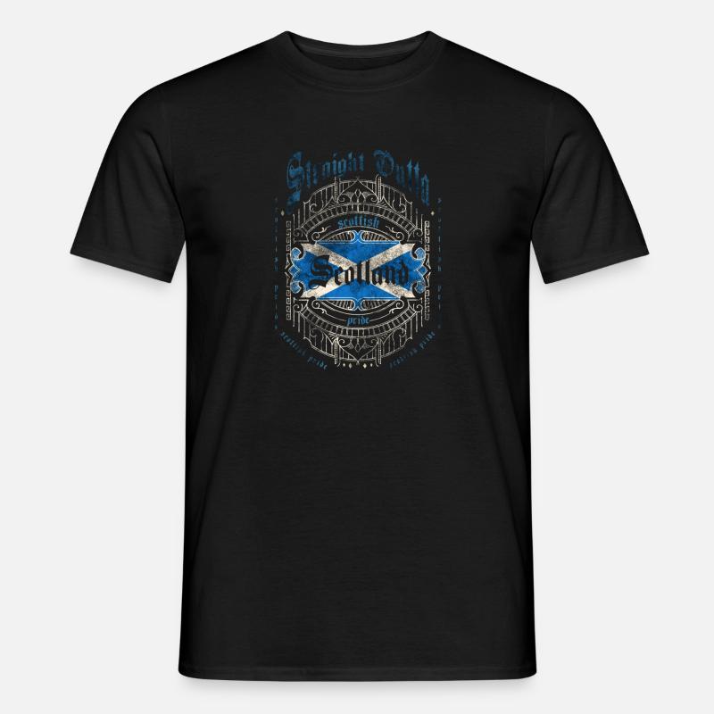 Schottland - Männer T-Shirt - Schwarz