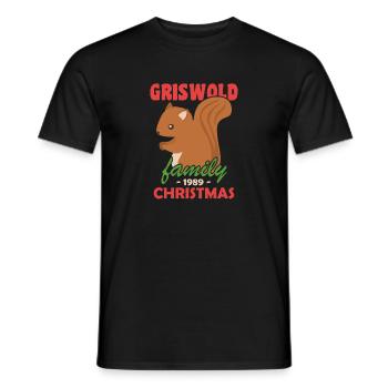 Vintage Griswolds Family Christmas - Männer T-Shirt - Schwarz - Vorne - AI Model Male 178 light (178cm)