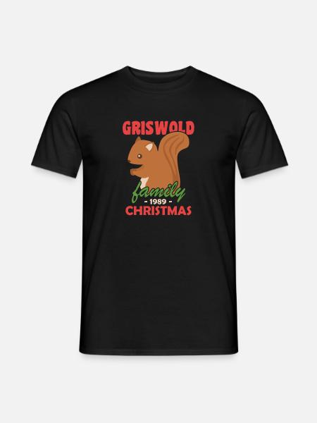 Vintage Griswolds Family Christmas - Männer T-Shirt - Schwarz