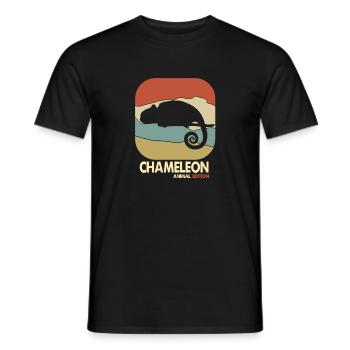 Chamaleon - T-shirt homme - noir - Devant - AI Model Male 178 light (178cm)