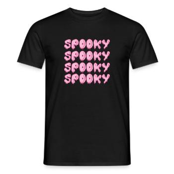 Spooky - Männer T-Shirt - Schwarz - Vorne - AI Model Male 178 light (178cm)