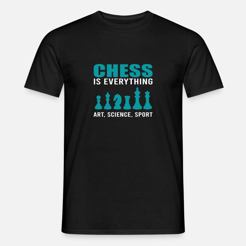 Chess - Männer T-Shirt - Schwarz
