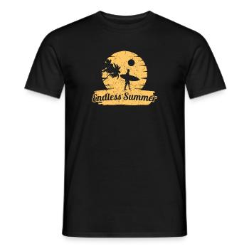 Endless Summer - Männer T-Shirt - Schwarz - Vorne - AI Model Male 178 light (178cm)