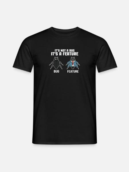Lustiges Informatik Shirt für IT & Techniker - Männer T-Shirt - Schwarz