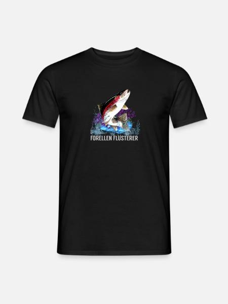Trout whisperer - Men's T-Shirt - black