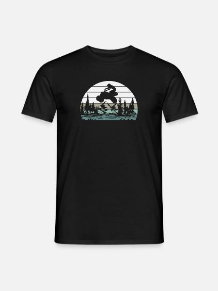 ATV Rider Off Road im Freien Geschenk - Männer T-Shirt - Schwarz