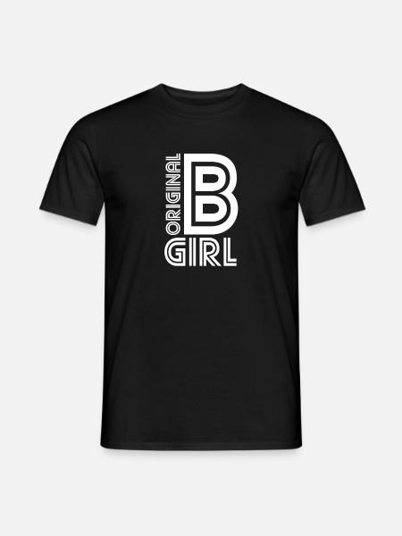 B-Girl Breakdance Girl - Männer T-Shirt - Schwarz