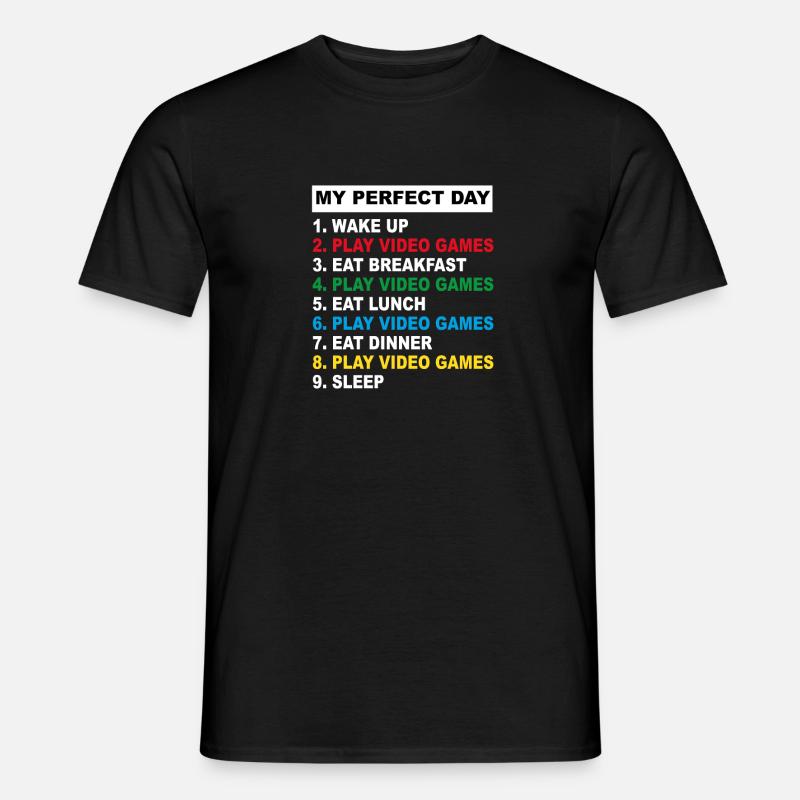 Funny Programmer Computer Gamer Gift - Men's T-shirt - black