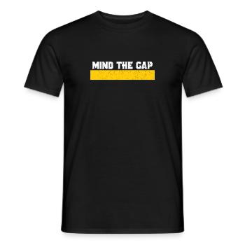 Shirt - London T Shirt - Men's T-Shirt - black - Front - AI Model Male 178 light (178cm)