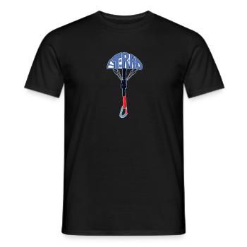 Trad Rock Climbing Gear Gift Climber And - Men's T-Shirt - black - Front - AI Model Male 178 light (178cm)