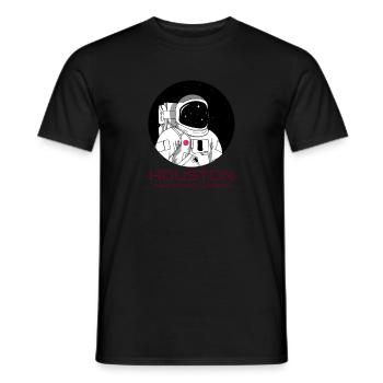 Houston - Männer T-Shirt - Schwarz - Vorne - AI Model Male 178 light (178cm)