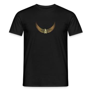 Aigle Or Aigle Doré - T-shirt homme - noir - Devant - AI Model Male 178 light (178cm)