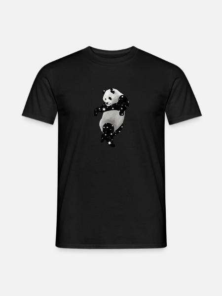 Dance to the night - Men's T-Shirt - black