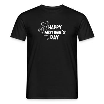 Cadeau de fête des mères Bonne fête des mères - T-shirt homme - noir - Devant - AI Model Male 178 light (178cm)