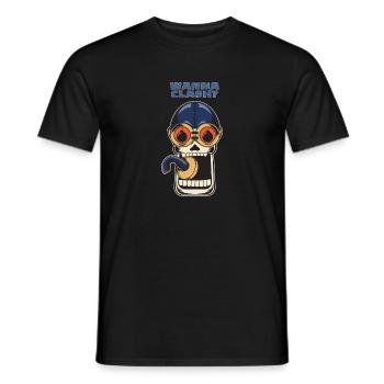Wanna Clash Arena Royale Clans - T-shirt homme - noir - Devant - AI Model Male 178 light (178cm)