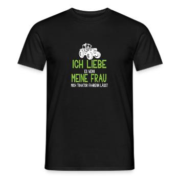 Landwirtschaft Bauer Bauernhof Landwirt - Männer T-Shirt - Schwarz - Vorne - AI Model Male 178 light (178cm)