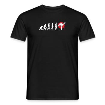 Amerikanisches Kenpo Evolution Karate - Karateka Geschenk - Männer T-Shirt - Schwarz - Vorne - AI Model Male 178 light (178cm)