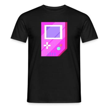Retro Video Games Vintage Geschenk - Männer T-Shirt - Schwarz - Vorne - AI Model Male 178 light (178cm)