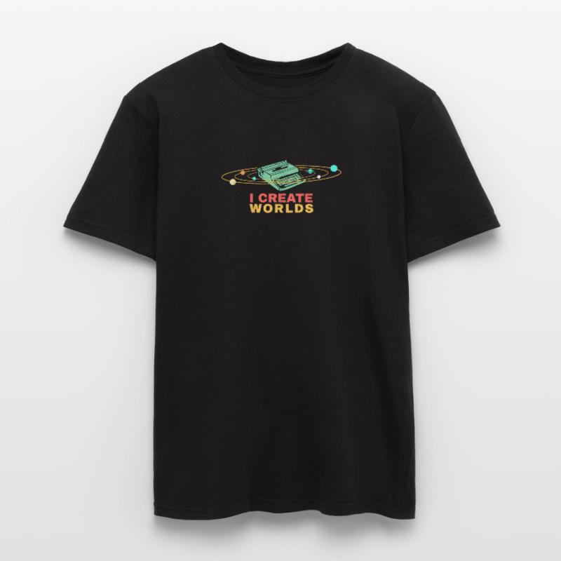 Author Solar System Outer Space Scribe Men’s T-shirt