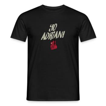 Yo Adrian Phillie Philadelphia Slang Meme - Men's T-Shirt - black - Front - AI Model Male 178 light (178cm)