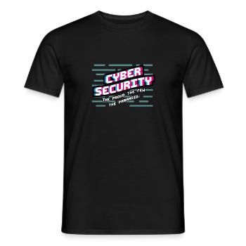 Geschenk für Hacker Programmierer Lustiger Hacker - Männer T-Shirt - Schwarz - Vorne - AI Model Male 178 light (178cm)