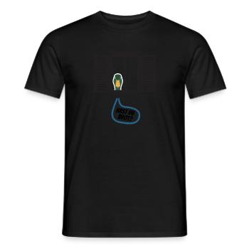 Hast du Brot? - Männer T-Shirt - Schwarz - Vorne - AI Model Male 178 light (178cm)