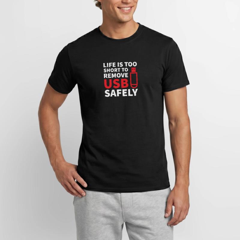 Informaticien Humour IT Admin Software Developer T-shirt homme