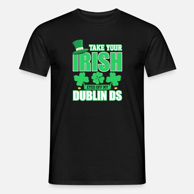 St. Patrick's Day Dublin - Men’s T-shirt - black