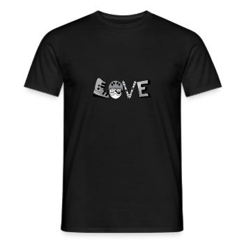 Ski - T-shirt homme - noir - Devant - AI Model Male 178 light (178cm)