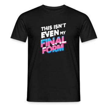 Drôle de transgenre - T-shirt homme - noir - Devant - AI Model Male 178 light (178cm)