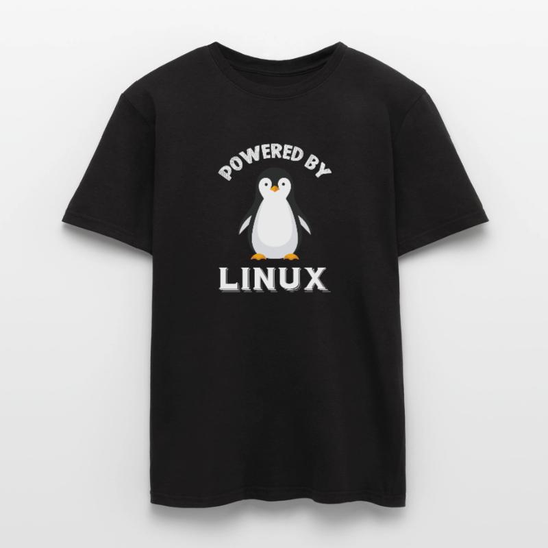 Supported by Linux Men's T-shirt