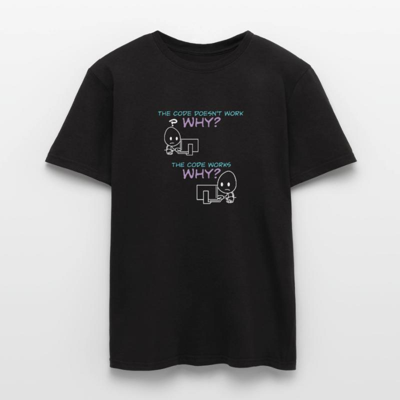 Programmer Code Works Why Men’s T-shirt