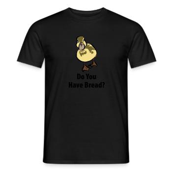 Ente Entchen Quak - Männer T-Shirt - Schwarz - Vorne - AI Model Male 178 light (178cm)