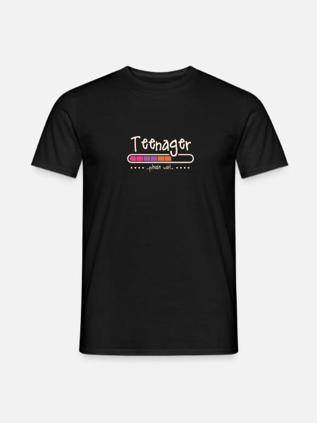 12e verjaardag 13e verjaardag tiener laden - Heren T-shirt - zwart