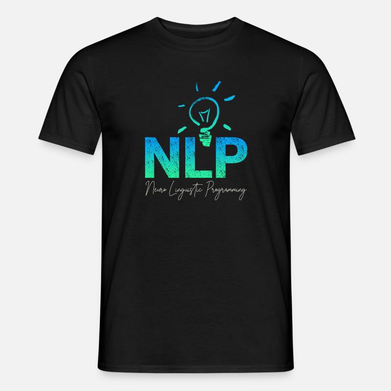 NLP neuro linguistic programming for Coach - Men’s T-shirt - black