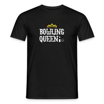 Bowling Queen Bowler - T-shirt homme - noir - Devant - AI Model Male 178 light (178cm)