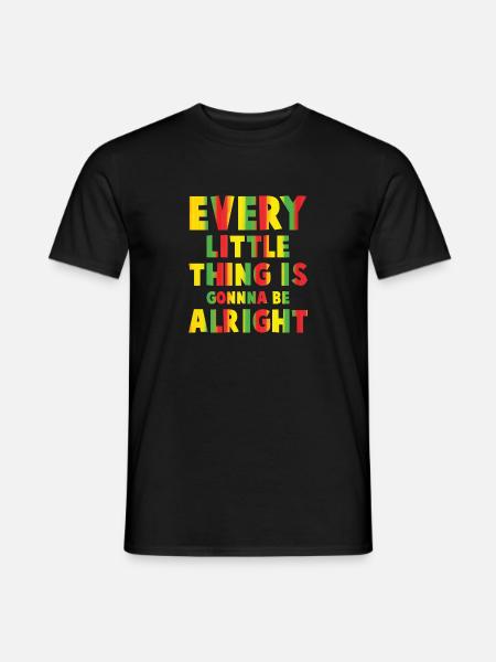 Reggae - T-shirt homme - noir