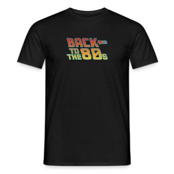 Geburtstag 80er - Männer T-Shirt - Schwarz - Vorne - AI Model Male 178 light (178cm)
