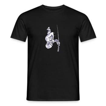 Apnoetauchen Freitauchen Atemzug Apnoe Tieftauchen - Männer T-Shirt - Schwarz - Vorne - AI Model Male 178 light (178cm)