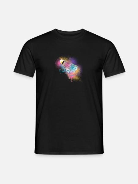 Racket Ball Sport Coloré Badminton Badminton Badminton - T-shirt homme - noir