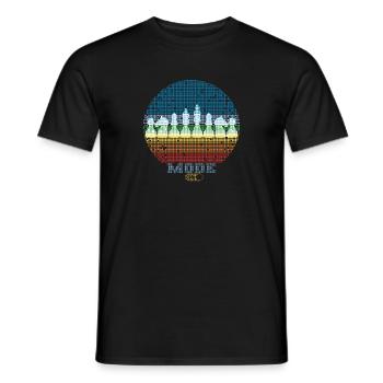 Chess Chess Chess Player Chess - Men's T-Shirt - black - Front - AI Model Male 178 light (178cm)