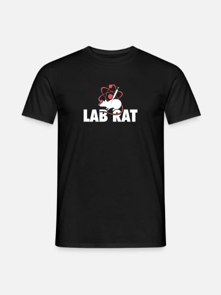 Lab Rat Funny Lab Tech Laboratory Technician - Men's T-Shirt - black