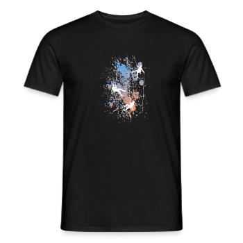 Cadeau nature alpinisme alpinisme alpiniste - T-shirt homme - noir - Devant - AI Model Male 178 light (178cm)