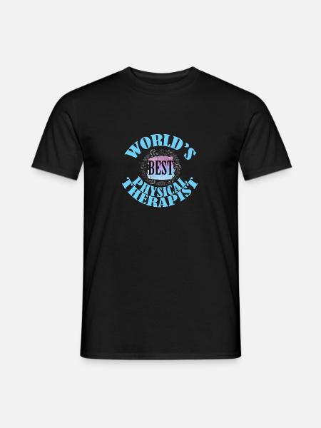 Die weltweit besten Physiotherapeuten - Männer T-Shirt - Schwarz